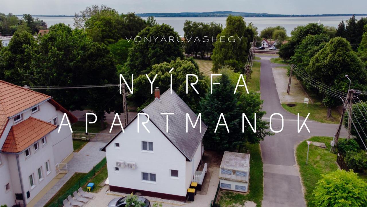 Nyirfa Apartman Вонярцвашхедь Экстерьер фото